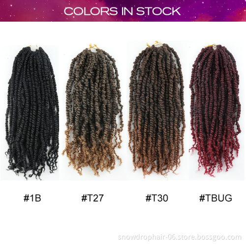 Julianna Hair Wholesale New Fashion Soft Extensions Pretwisted Long Cheap Crochet Braid Pre Passion Twist Hair